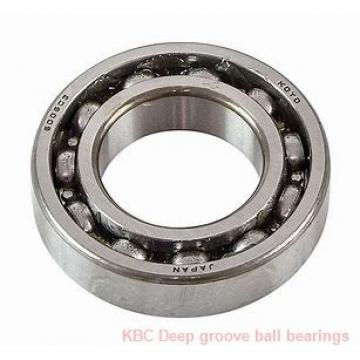 40 mm x 80 mm x 16 mm  KBC F-566681 Rolamentos de esferas profundas